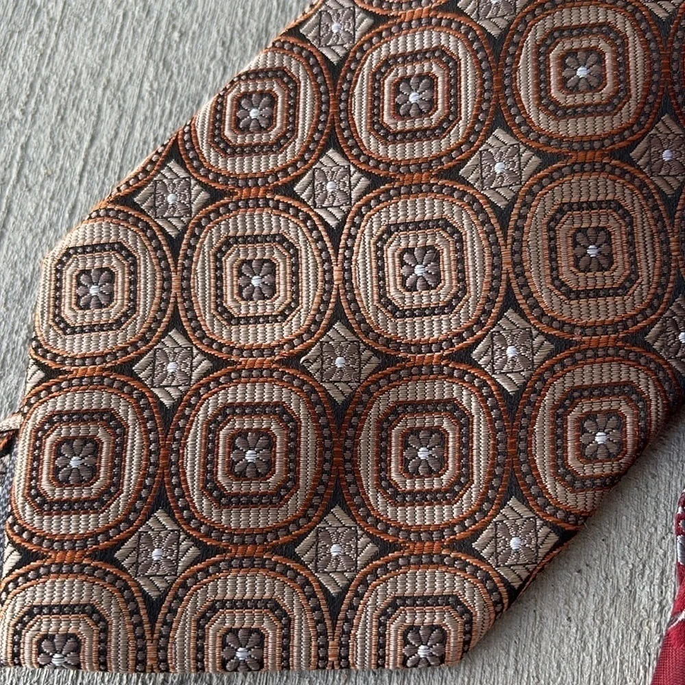 Lot of 3 Pronto Uomo Ties 100% Silk Men's